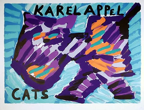 Karel Appel cats